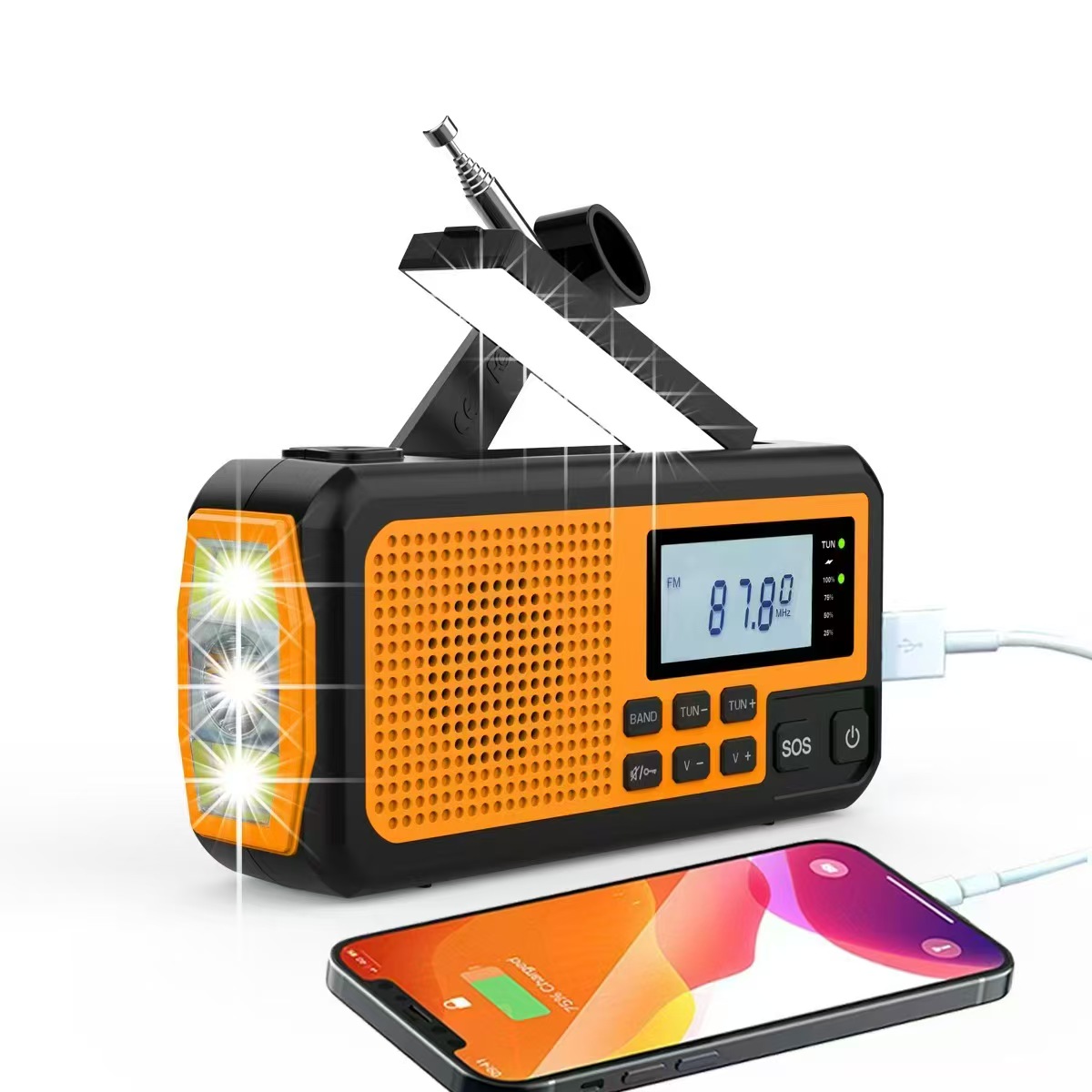 Emergency Radio Solar - Hiszpański prezent świąteczny na wypadek sytuacji