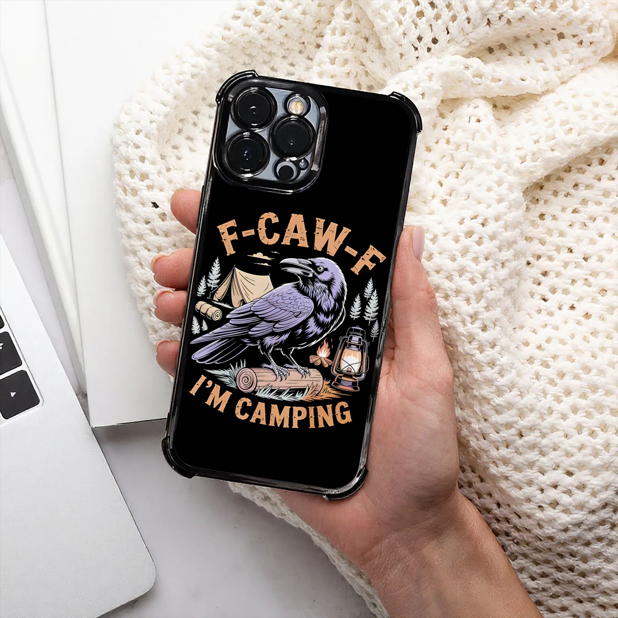 Zabawny pokrowiec na telefon z – Outdoor Adventure Camp recenzja i cena