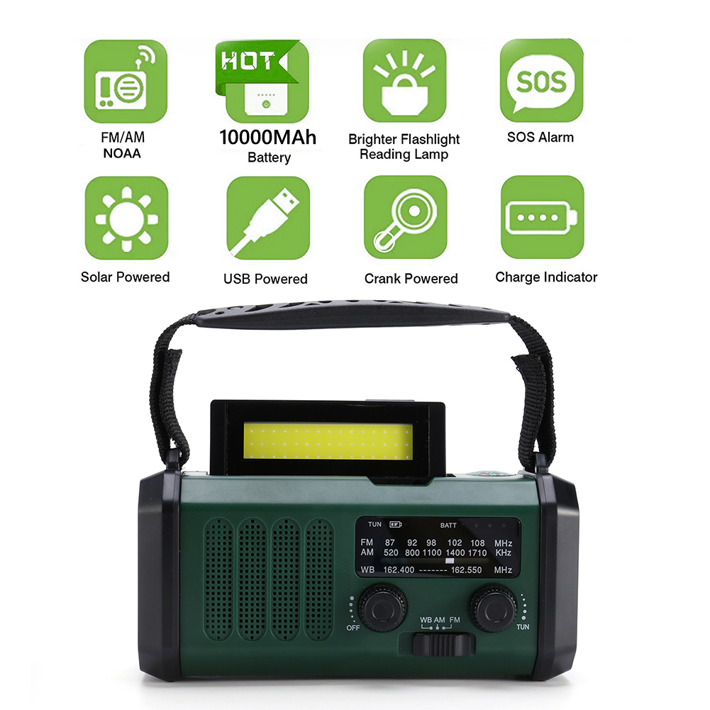 Przenośne radio LED AM/FM/WB 1 – Emergency Radio Solar recenzja i cena