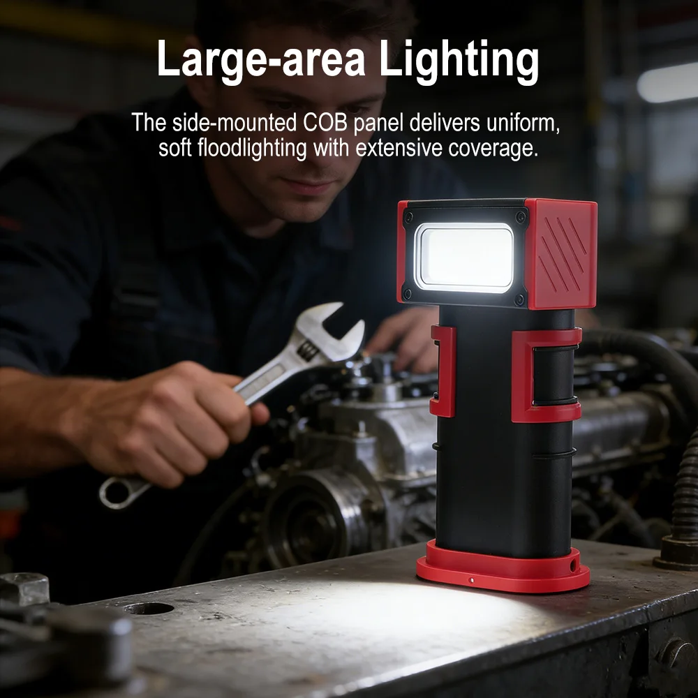 BORUiT COB LED Lampa Robocza 1 – Outdoor Adventure Camp recenzja i cena