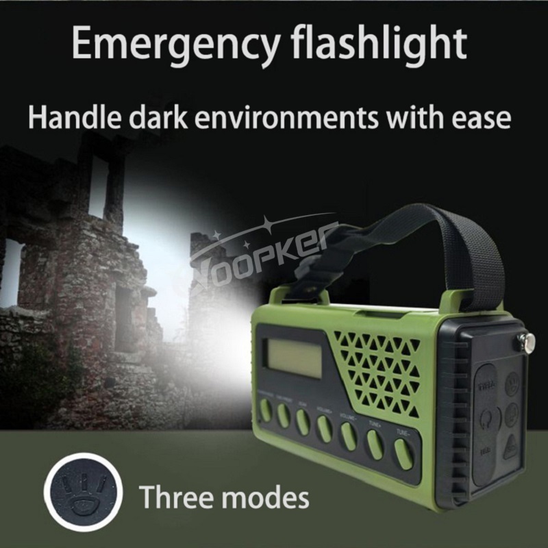 Woopker Radio SY-1199 10000mAh – Emergency Radio Solar recenzja i cena