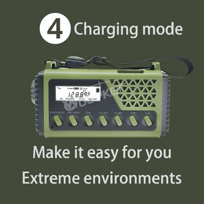 Woopker Radio SY-1199 10000mAh – Emergency Radio Solar recenzja i cena