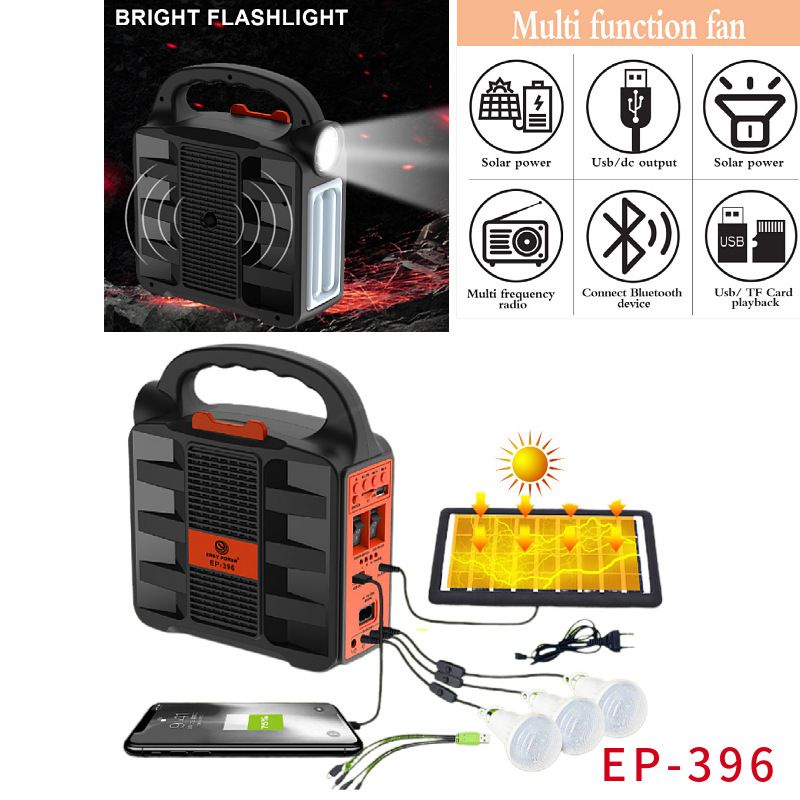 P-396, LED-owa lampa solarna,  – Emergency Radio Solar recenzja i cena